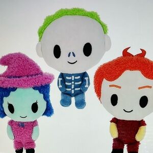 Disney Baby Nightmare Before Christmas 3 Pack Lock, Shock & Barrel Stuffed Plush